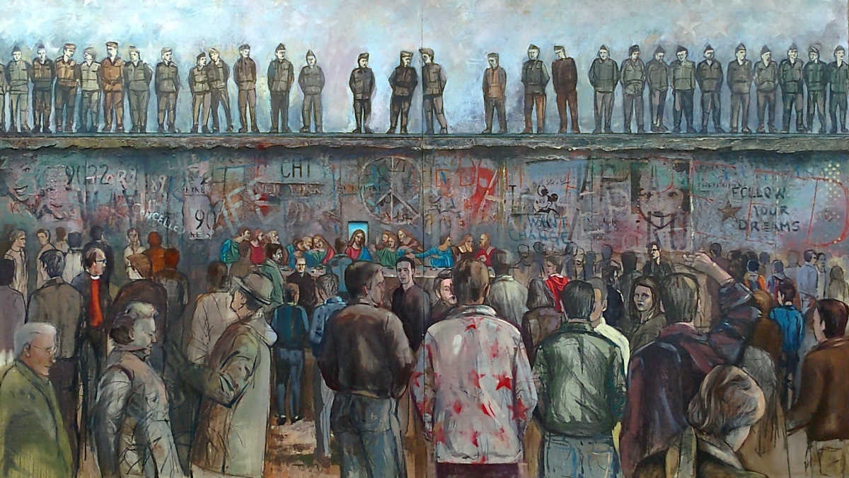 Milan Vukašinovic ,,Berlinski zid,,            300x170