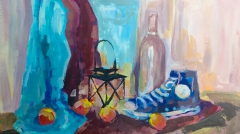 20. Ksenija Stanković - Mrtva priroda 3, 50x70cm - II godina OAS