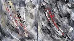 26. Stefana-Jovanović - Faze, akril na platnu, 50x40cm - MAS