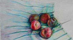 33. Vanja Radojičić - Mrtva priroda 1, kombinovana tehnika, 25x35cm - IV godina OAS